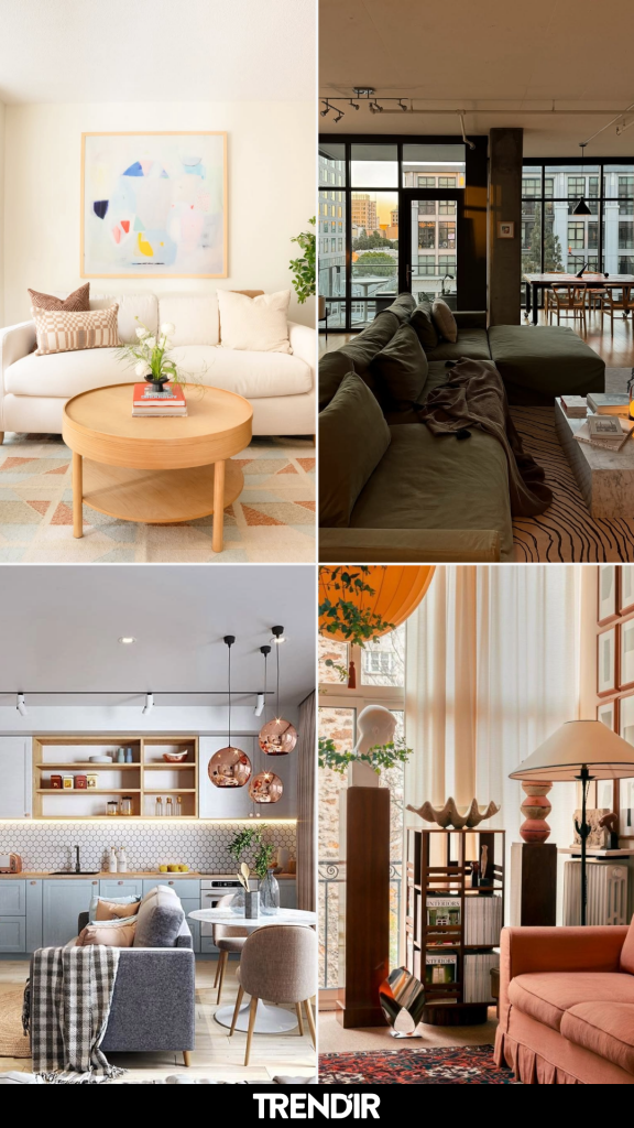 27 Small Apartment Living Room Ideas That Turn Awkward Layouts Into ...