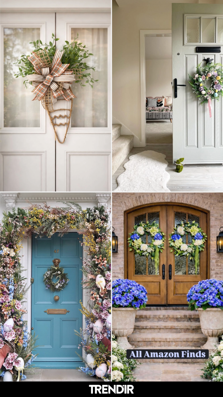 28 Spring Door Decoration Ideas That Make Your Front Door Impossible to ...